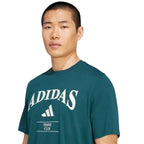 Adidas T-shirt Heritage Graphic Vert - vue 3