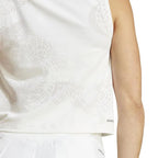 Adidas T-shirt London Match Blanc Femme - vue 6