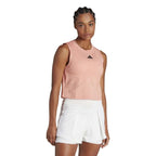 Adidas T-shirt London Match Orange Femme - vue 3
