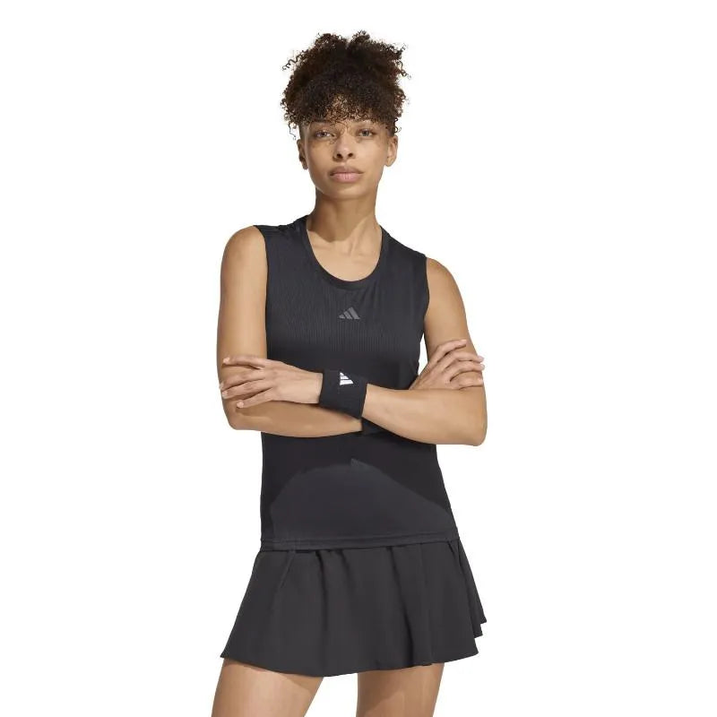 Adidas T-shirt Match Noir Femme - vue 3