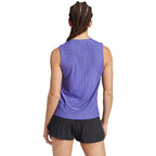 Adidas T-shirt Match Pro Bleu Cobalt Noir Femme - vue 2