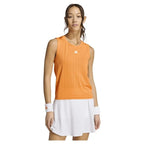 Adidas T-shirt Match Pro Orange Femme - vue 3