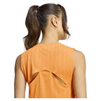 Adidas T-shirt Match Pro Orange Femme - vue 6