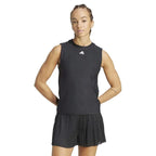 Adidas T-shirt Match Pro Noir Femme - vue 3