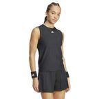 Adidas T-shirt Match Pro Noir Femme - vue 4