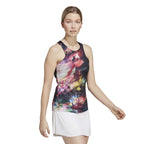 Adidas T-shirt Melbourne Multicolor Noir - vue 4