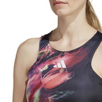 Adidas T-shirt Melbourne Multicolor Noir - vue 7