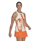 Adidas T-shirt New York Crudo Orange - vue 4