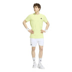 Adidas T-shirt Tennis Freelift Vert Lima - vue 4