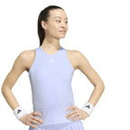 Adidas T-shirt Tirantes Y-Tank Midi Violet Femme - vue 5