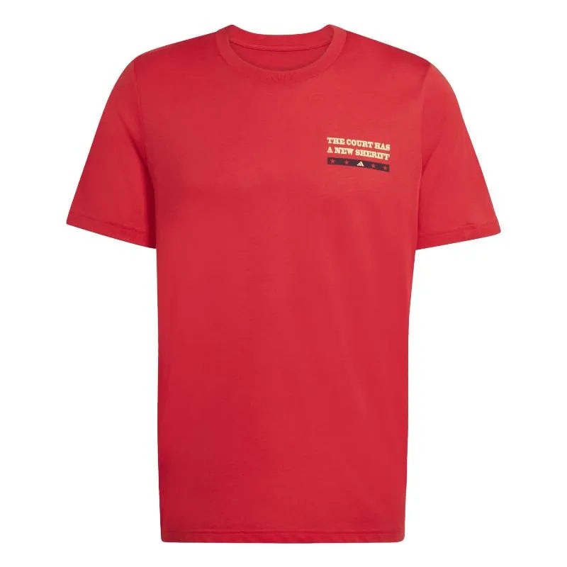 Adidas T-shirt Wanted Graphic Rouge