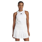 Adidas T-shirt Y-Tank Aeroready Pro Blanc - vue 3