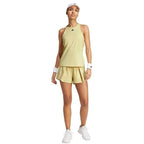 Adidas T-shirt Y-Tank Jaune Femme - vue 4