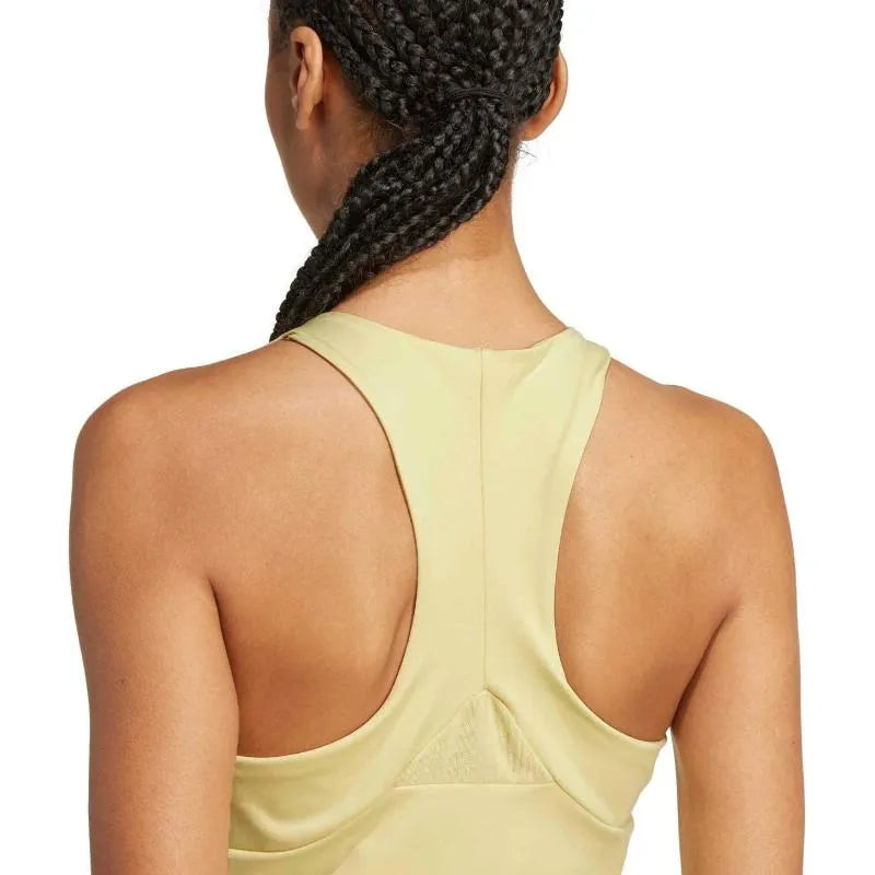 Adidas T-shirt Y-Tank Jaune Femme - vue 6