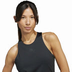 Adidas T-shirt Y-Tank Midi Noir Femme - vue 5
