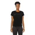 Asics T-shirt Big Logo Tee Noir Mujer