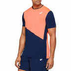 Asics T-shirt Club Coral Peacoat - vue 3