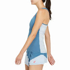 Asics T-shirt Club Turquoise Mujer - vue 3