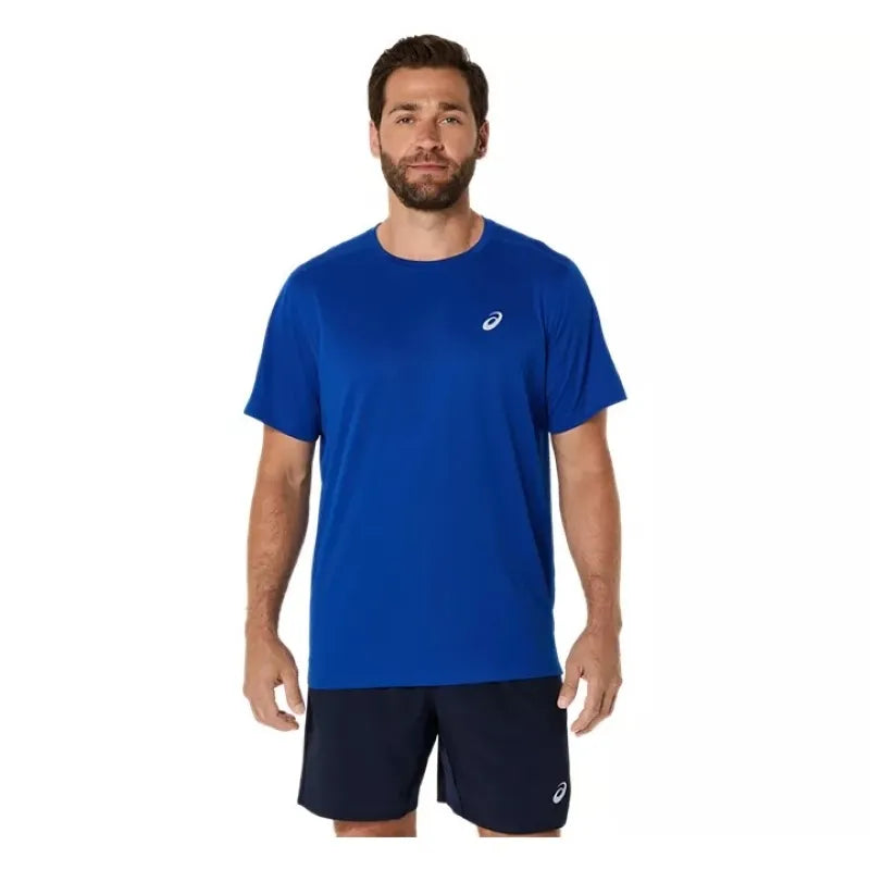 Asics T-shirt Core SS Top Bleu Électrique