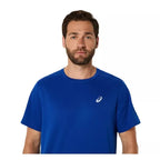 Asics T-shirt Core SS Top Bleu Électrique - vue 4