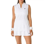 Asics T-shirt Court Blanc Femme