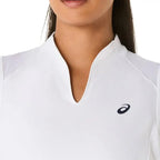 Asics T-shirt Court Blanc Femme - vue 3