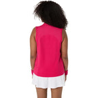 Asics T-shirt Court Rose Brillant Femme - vue 2
