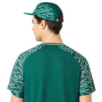 Asics T-shirt Court SS Top Vert Foncé - vue 4