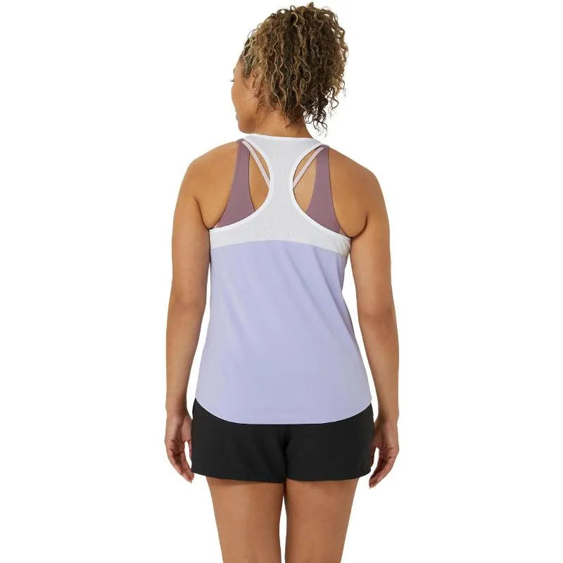 Asics T-shirt Court Vapor Blanc Brillant Femme - vue 2