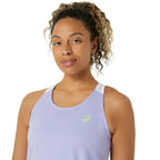 Asics T-shirt Court Vapor Blanc Brillant Femme - vue 4