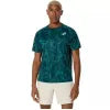 Asics T-shirt Game SS Top Vert Saxon - vue 4