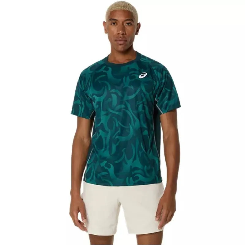 Asics T-shirt Game SS Top Vert Saxon