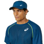 Asics T-shirt Match Bleu Mako - vue 5