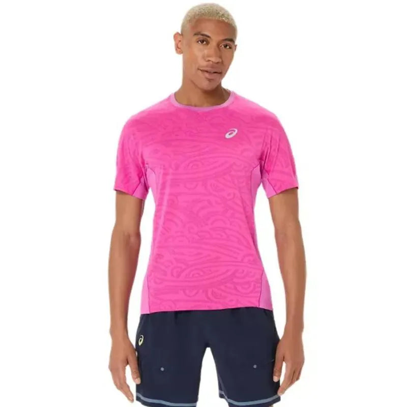 Asics T-shirt Match SS Top Rose Sakura