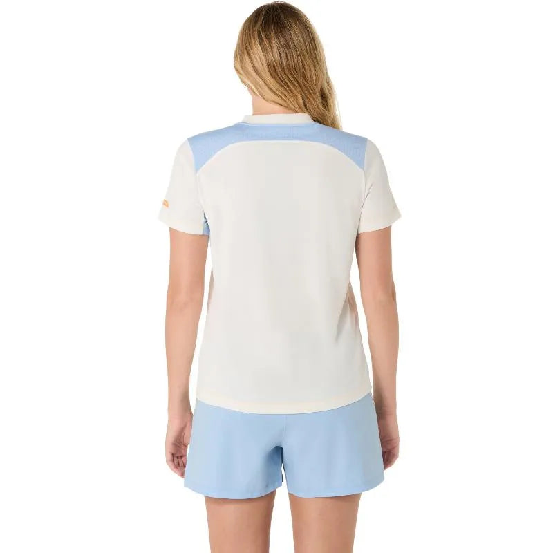 Asics T-shirt Padel Court Crema Femme - vue 2