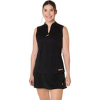 Asics T-shirt Padel Court Noir Femme