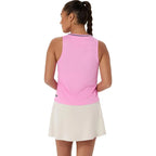 Asics T-shirt Padel Court Rose Chicle Femme - vue 2