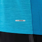 Asics T-shirt Road SS Top Bleu Egeo - vue 6