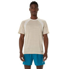 Asics T-shirt Road SS Top Crema