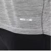 Asics T-shirt Road SS Top Gris - vue 8