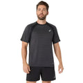 Asics T-shirt Road SS Top Noir