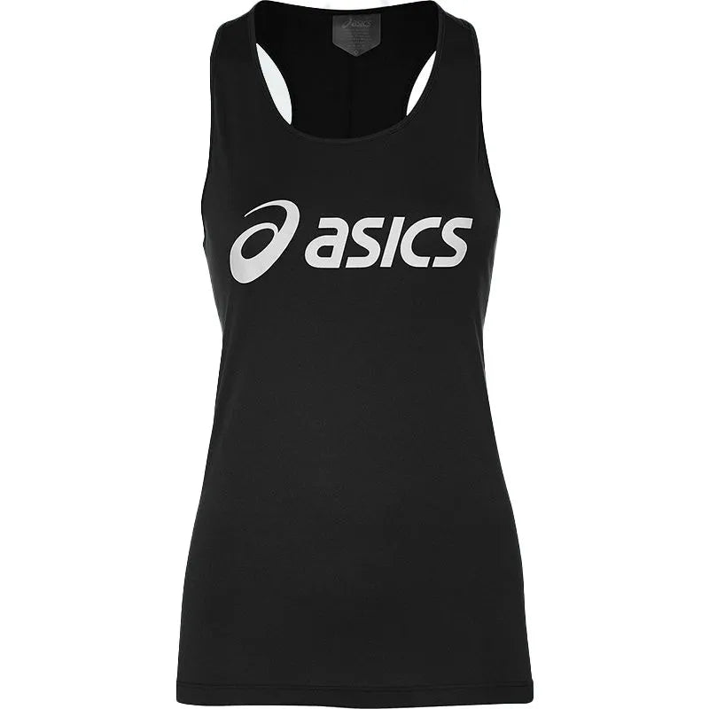 Asics T-shirt Silver Noir Femme