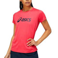 Asics T-shirt Silver Top Rose Femme