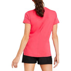 Asics T-shirt Silver Top Rose Femme - vue 2