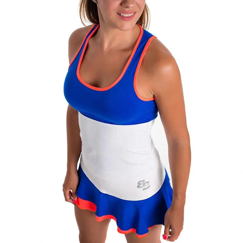 BB T-shirt Fosil Bleu Blanc - vue 2