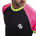 BB T-shirt Game Noir Rose Melon - vue 2