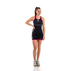 BB T-shirt Viento Noir Rose Fluor - vue 3