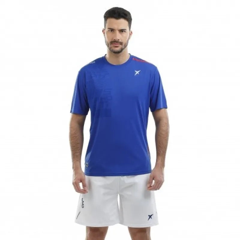 Drop Shot T-shirt JMD Heritage Bleu