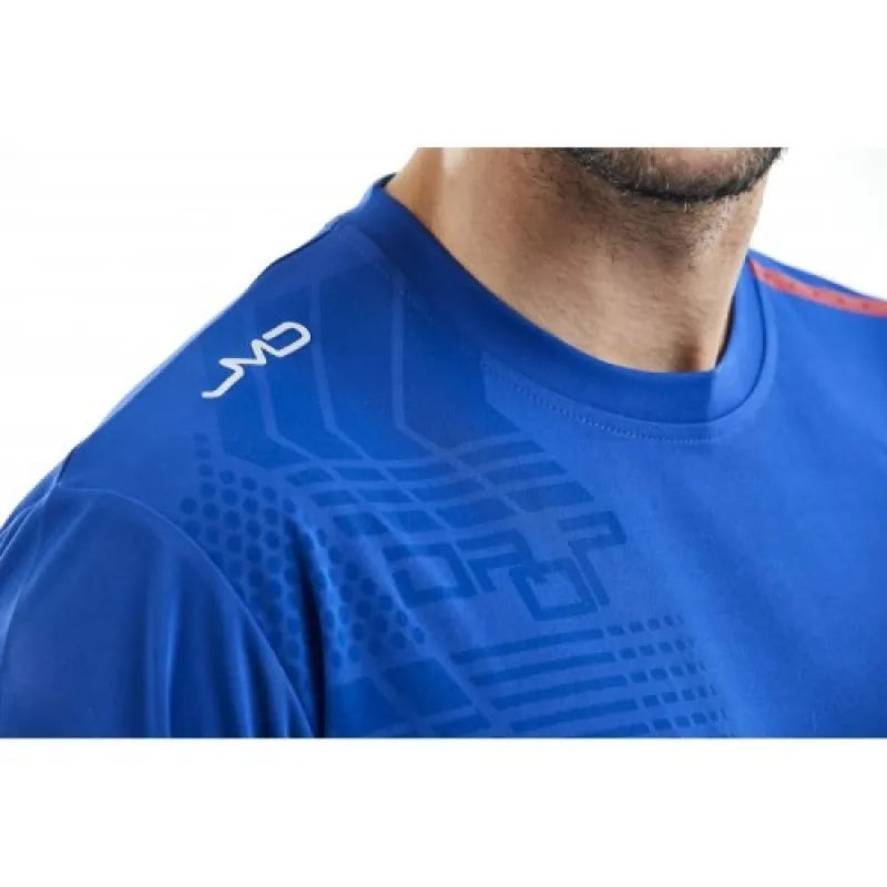 Drop Shot T-shirt JMD Heritage Bleu - vue 3