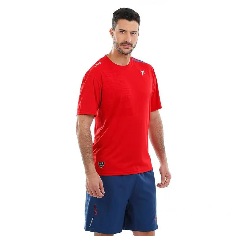 Drop Shot T-shirt JMD Heritage Rouge - vue 6
